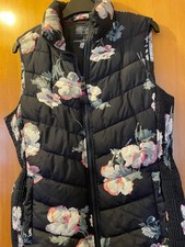 Joules Navy Blue Floral Gilet