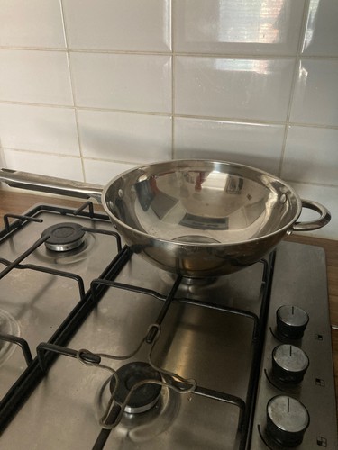Sabichi stainless steel wok - sabichi,