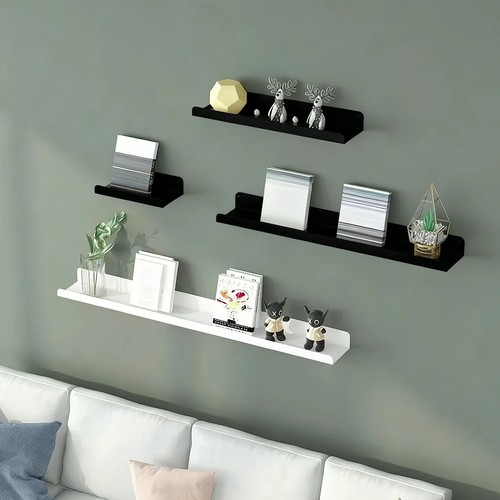 Metal wall shelf floating - wall,