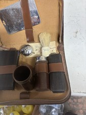 Men's Vintage Travel Shaving Grooming Kit