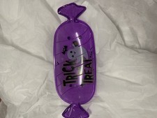 Trick or Treat Bowl Plastic Halloween Sweet Snack trays -Cute Sweetie Shaped