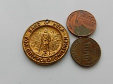 VINTAGE MEDAL/FOB, BAND of HELP for CRIPPLED CHILDREN. ROYAL CRIPPLES HOSPITAL.