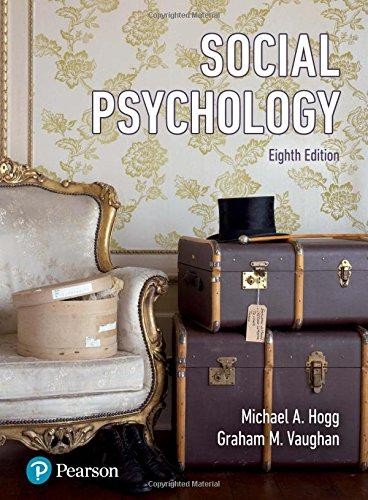 Social psychology hogg - psychology,