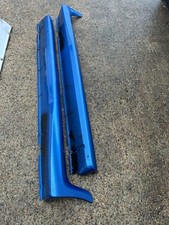 VAUXHALL ASTRA VXR SIDE SKIRTS PAIR ARDEN BLUE MK5 H 2006 ASTRA 06 BLUE