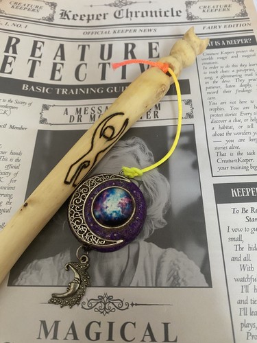 Dog wood magical wand with - magical,