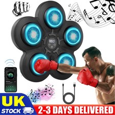 Music Boxing Machine Indoor Boxing Training Punch Glove Target React Exercise