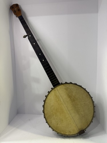 Antique open back banjo - antique,