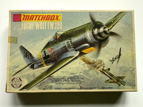 Matchbox focke wulf 190 - matchbox, fw