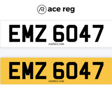 Personalised Number Plate
