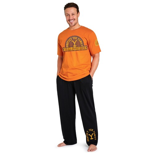 Yellowstone mens pyjama set - pyjama,