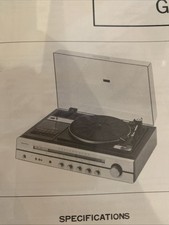 G1002 Stereo Record Music