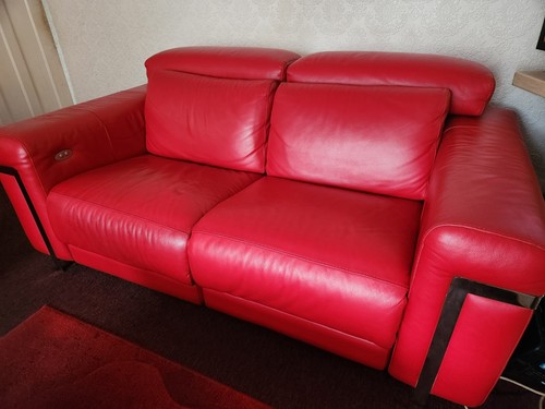 Red leather sisiitalia - leather,