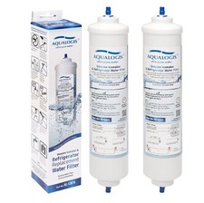 2 External Water Filter Fits Samsung HAFEX/EXP / DA29-10105J LG 5231JA2010B
