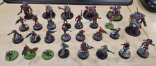 Infinity Corvus Belli painted Nomads force (28 miniatures) OOP