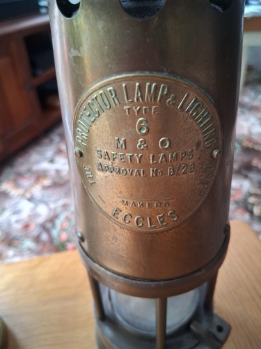 Eccles miners protector lamp - eccles,