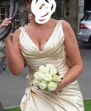 Bridesmaid wedding prom cocktail Dress Size 12 by Sophia tolly