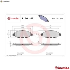 Brake Pad Set Disc Brake P 56