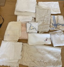 Vintage Bundle of Fabrics Misc