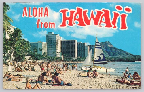 Big letter hawaii - big, waikiki