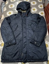 Mens Replay Navy Jacket Size Large