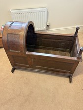 Georgian Oak Rocking Cradle