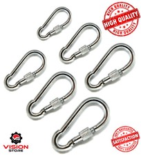 Galvanised Carabiner Snap