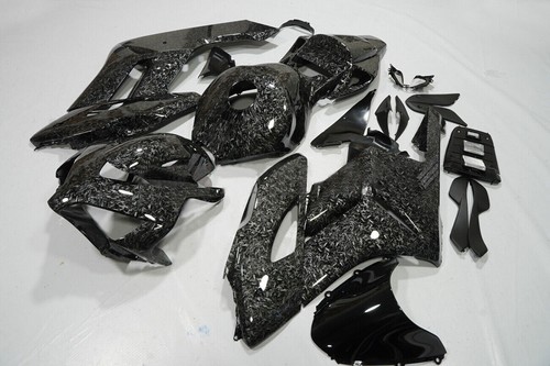 Forged carbon fiber - carbon, painted