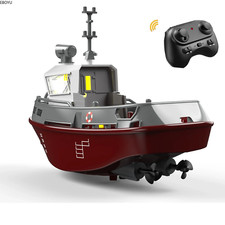 S820 RC Electric Speed Boat Remote Control Durable Tugboat Ship Kids Adults Toy