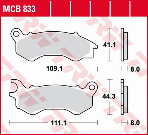 Brake pads kh603 sintered - brake,