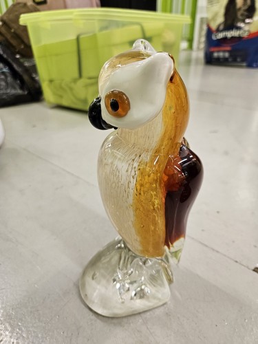 Vintage owl glass - vintage,