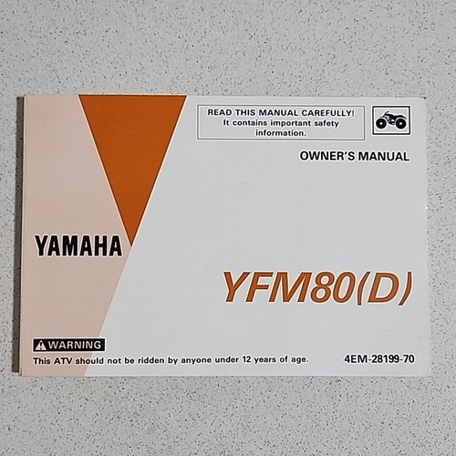 Yamaha atv yfm80 quad - (d),