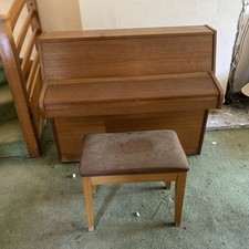 Zender Upright Piano & stool