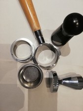 Bottomless Portafilter 51mm Coffee +  IMS Basket 16-18g + Tamper + Funnel + WDT