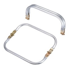 Metal Purse Frame 2Pcs, 7.9"