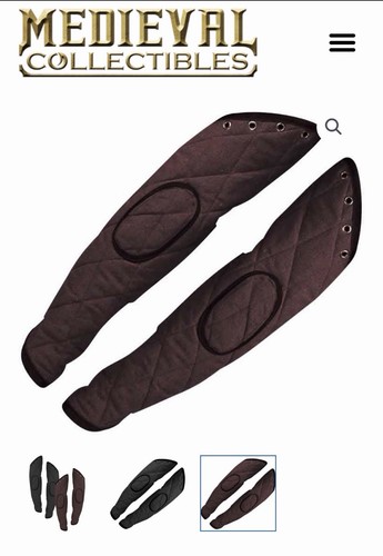Arthur padded sleeves brown - sleeves,
