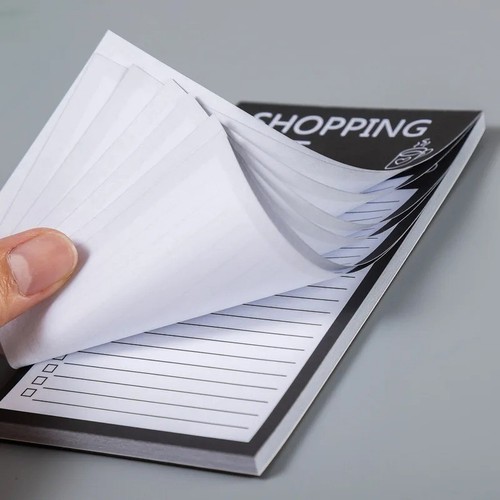 Magnetic shopping list pad - list,