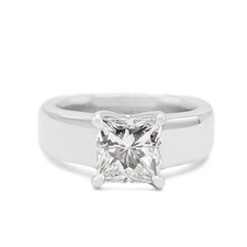 Certificated Princess Cut