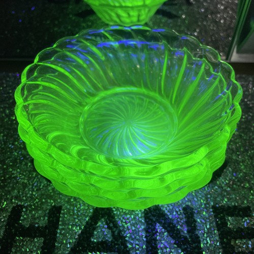 Vintage bagley glass art - glass, deco