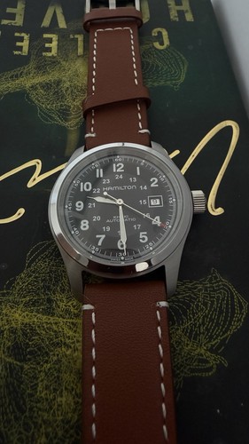Hamilton khaki automatic - khaki, 38mm