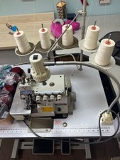 Brother Industrial Overlocker Sewing Machine- 5/3 Model MA4-V92-92-6 with Extras