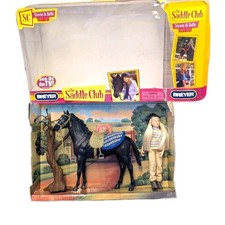 The Saddle Club Breyer Horse Stevie and Belle Gift Set 2010's rare