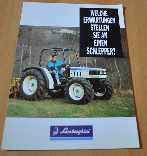 Lamborghini crono tractor - lamborghini,