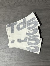 4 x TD5 - Vinyl Decal Sticker