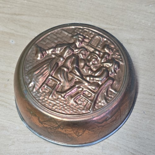 Vintage copper jelly mould - vintage,