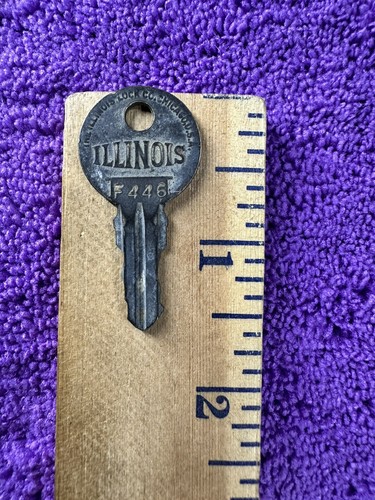 The illinois lock key - illinois, f446