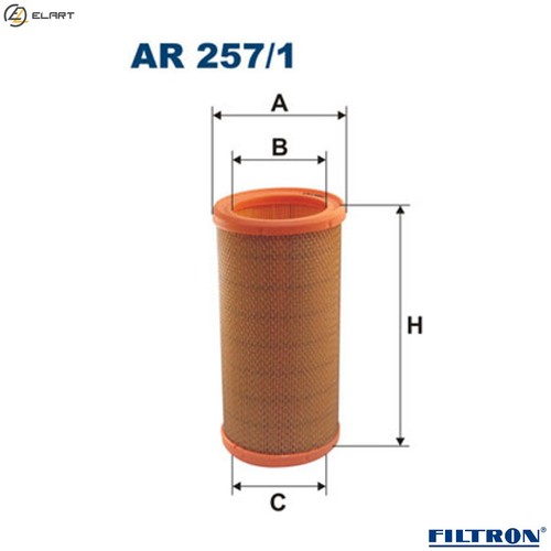 Air filter 257 for - 257/1,