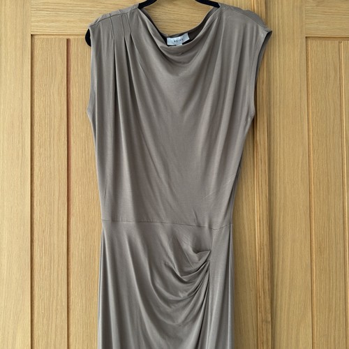 Reiss size mink brown midi - reiss,