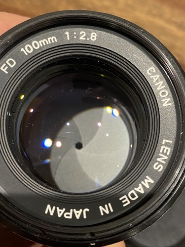 Canon 100mm lens - fd,