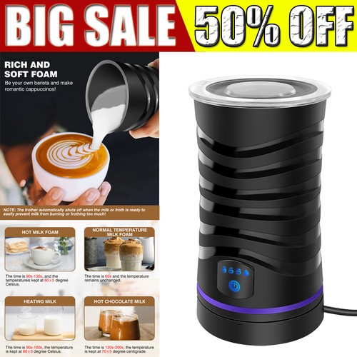 Electric milk frother steamer - electric,