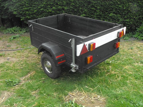 Car trailer foot with - 5, spare